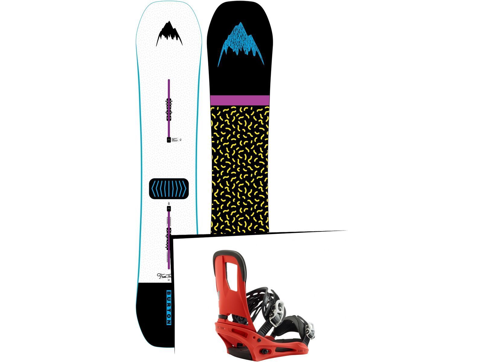 Set: Burton Free Thinker 2019 + Burton Cartel red | Bild 1