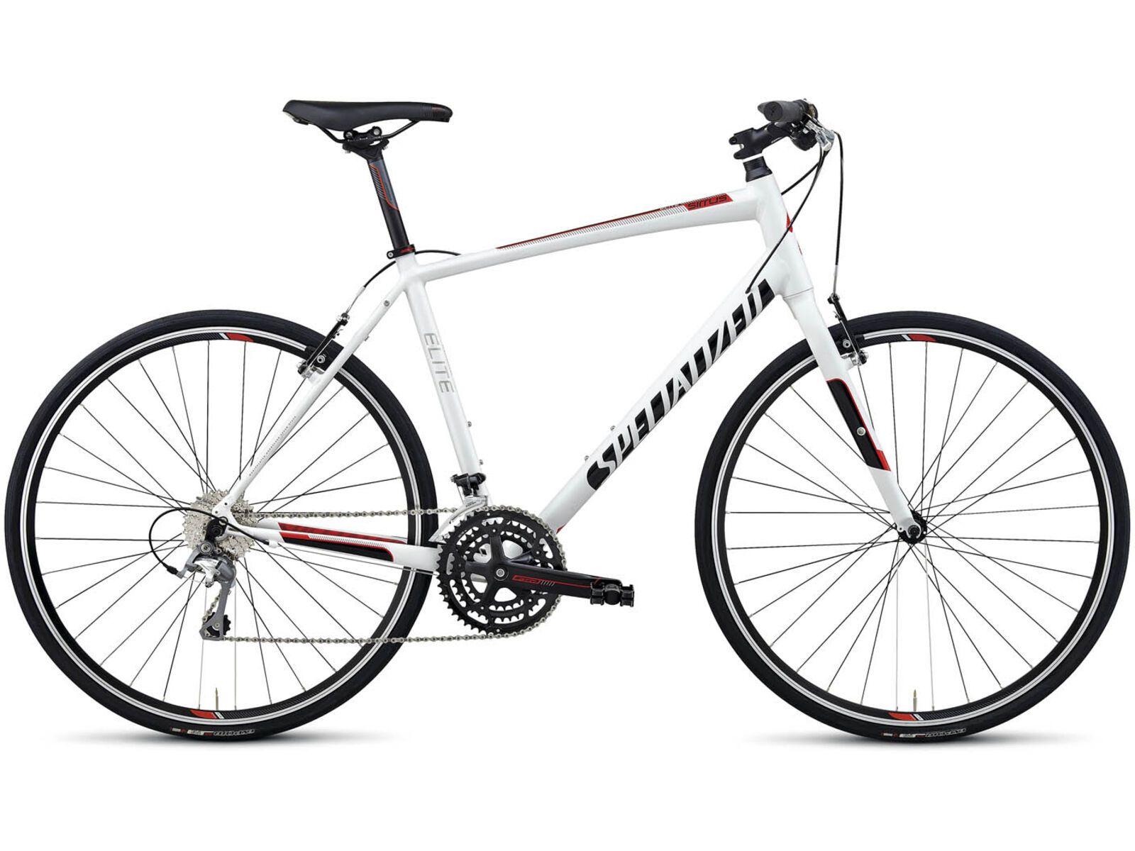 Specialized Sirrus Elite, White/Black/Red | Bild 1