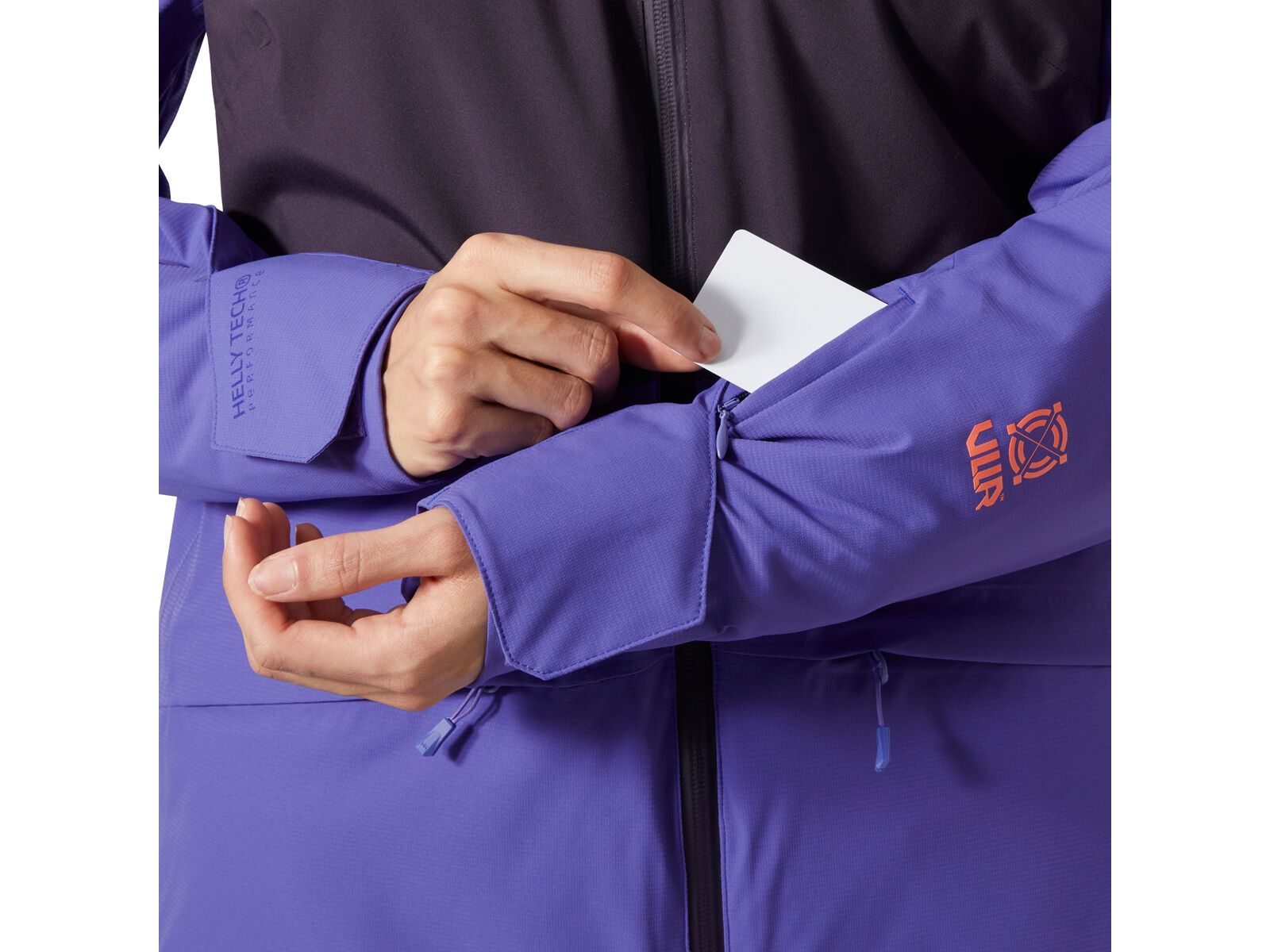 Helly Hansen Powchaser 2.0 Jacket Damen, black grape | Bild 6
