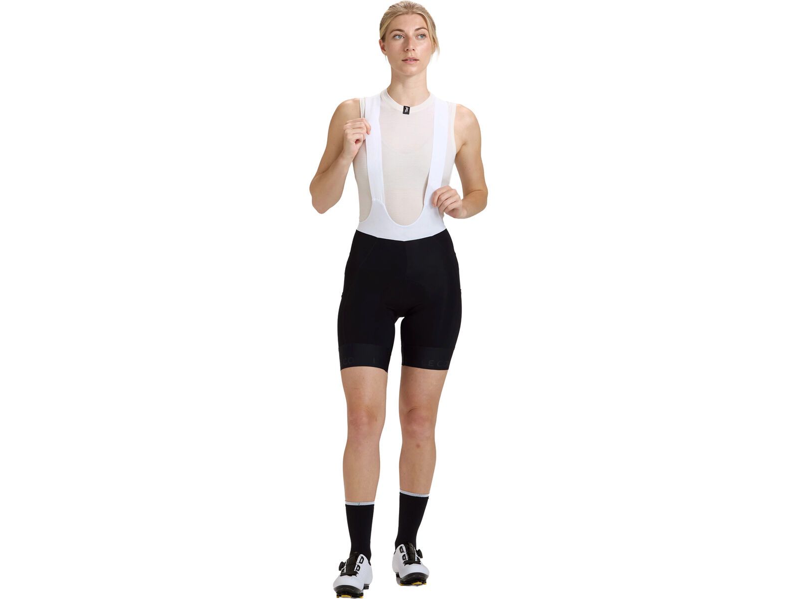 Le Col Womens ARC Cargo Bib Shorts, black | Bild 8