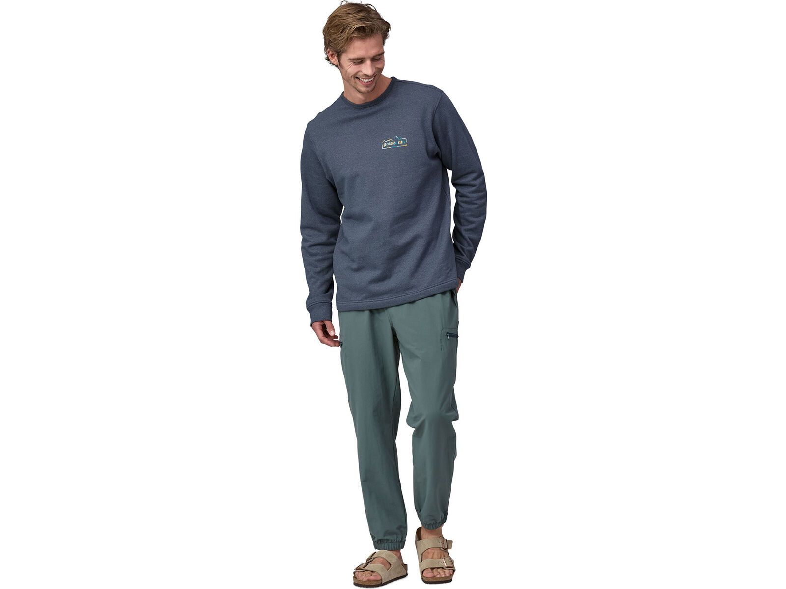 Patagonia Men's Lightweight Unity Fitz Wildrise Crewneck, new navy | Bild 4