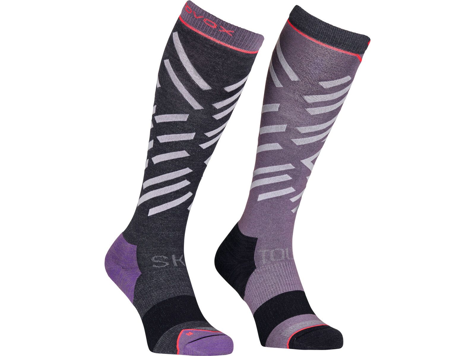 Ortovox Ski Tour Long Socks W, black raven | Bild 1