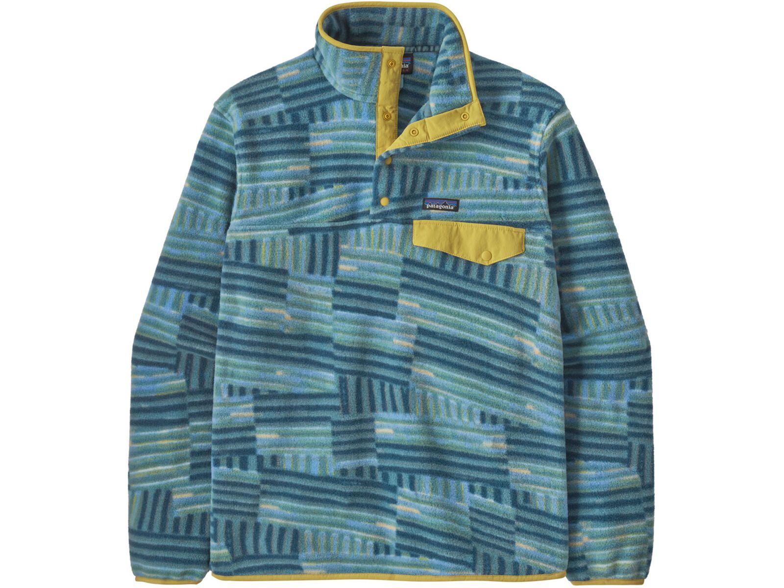 Patagonia Men's Lightweight Synchilla Snap-T Pullover, wetland blue | Bild 1