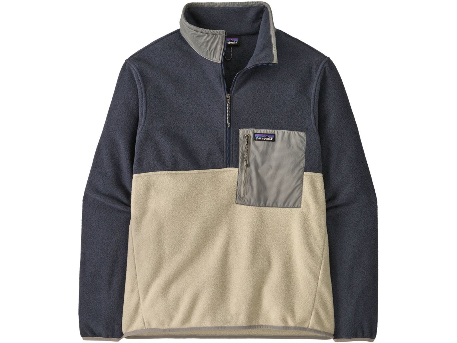 Patagonia Men's Microdini 1/2-Zip Fleece Pullover, pelican | Bild 1