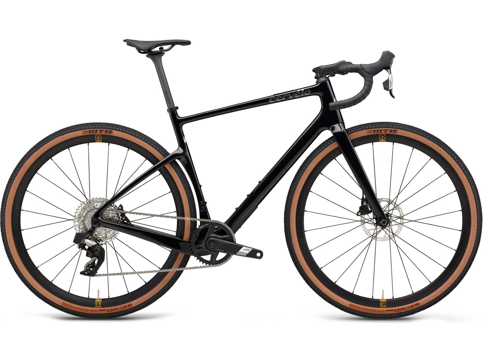 Cervelo Aspero SRAM Apex XPLR AXS 1, black/charcoal | Bild 1
