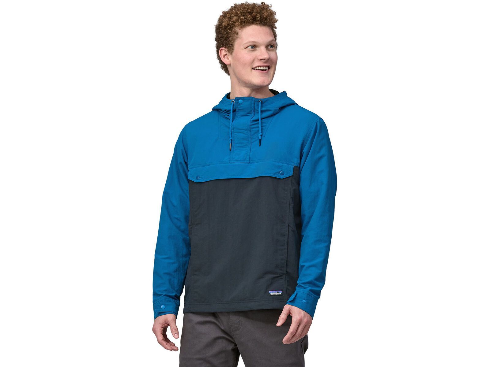 Patagonia Men's Isthmus Anorak Pullover, endless blue | Bild 2