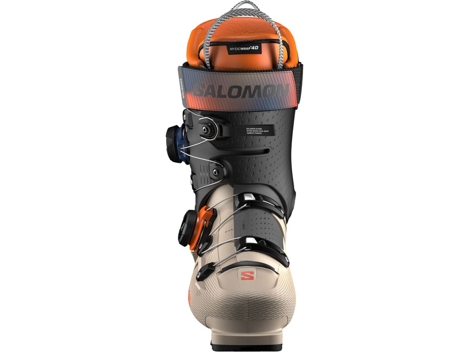 Salomon S/Pro Supra Dual BOA 120 GW, humus/black/orange tiger | Bild 3
