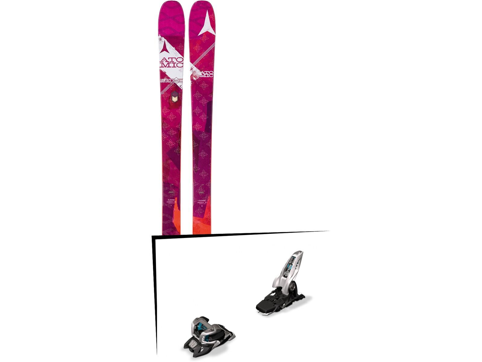 Set: Atomic Vantage 85 W 2017 + Marker Griffon 13 ID 90 mm, white - Skiset | Bild 1