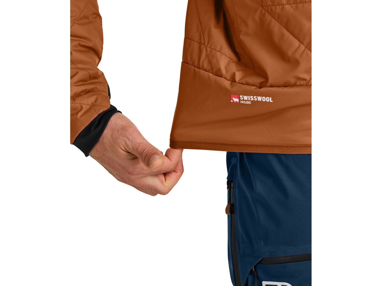 Ortovox Swisswool Piz Boè Jacket M, blue note | Bild 4