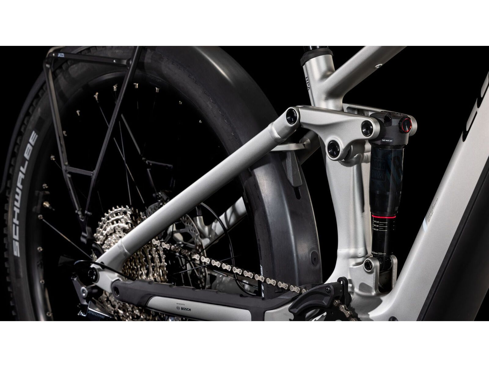 Cube Stereo Hybrid One22 Race 800 Allroad 27.5, silver´n´black | Bild 5