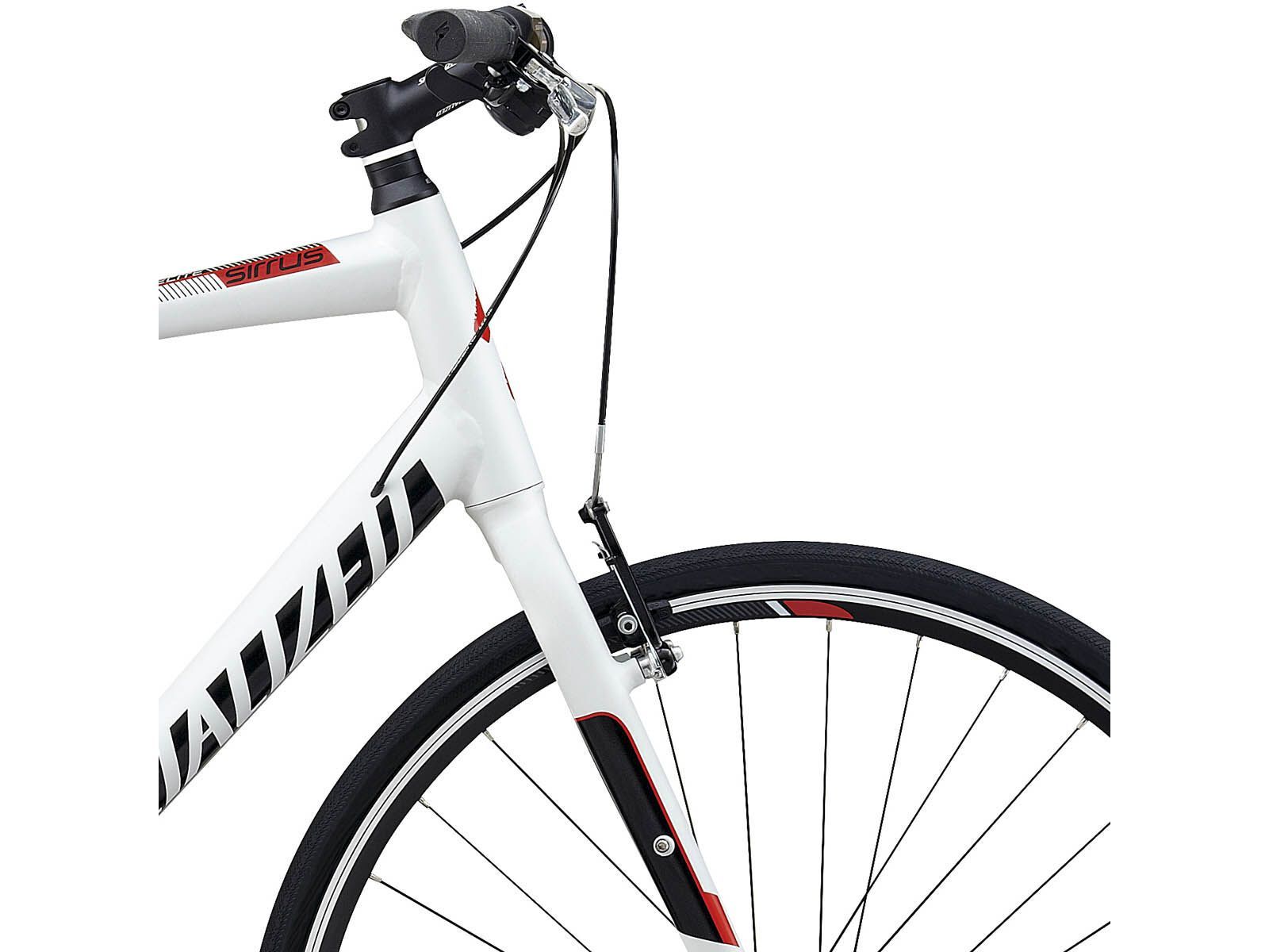 Specialized Sirrus Elite, White/Black/Red | Bild 5