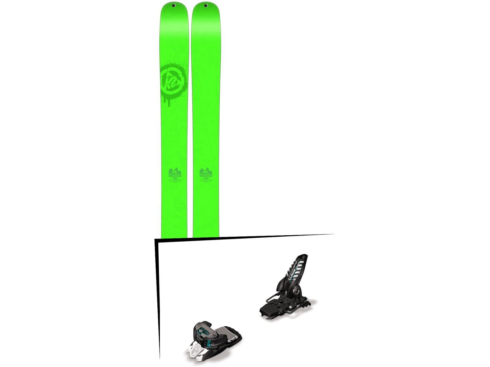 K2 SKI Set: Powabunga 2016 + Marker Griffon 13 | Bild 1