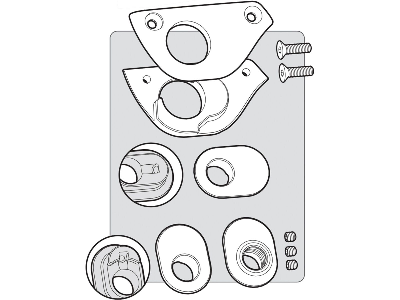 Cervelo ERA Gravel Dropout Insert Kit | Bild 1