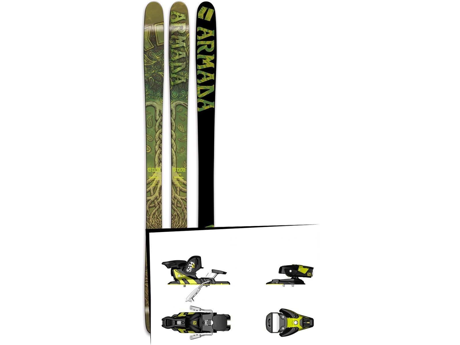 Armada Set: B-Dog 2016 + Salomon STH2 WTR 13 | Bild 1