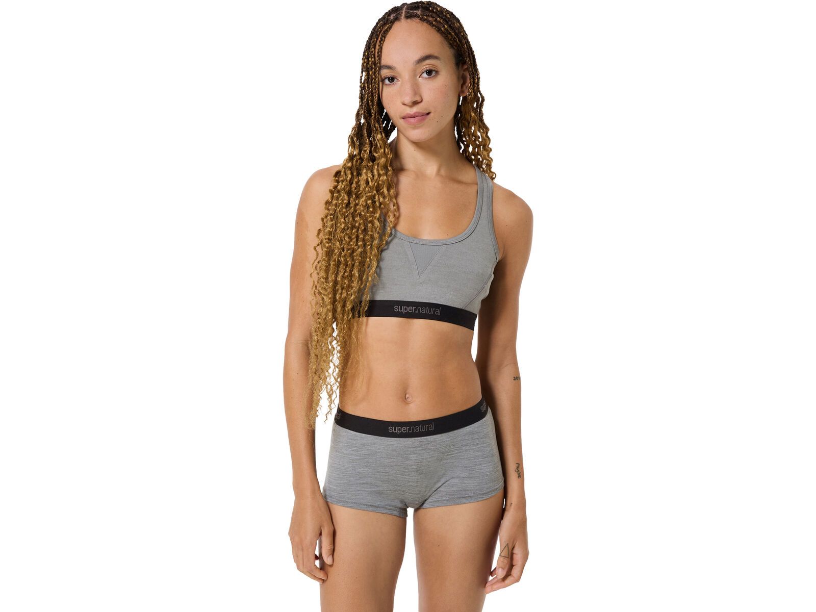 super.natural W Tundra220 Semplice Bra, cashmere grey melange | Bild 4