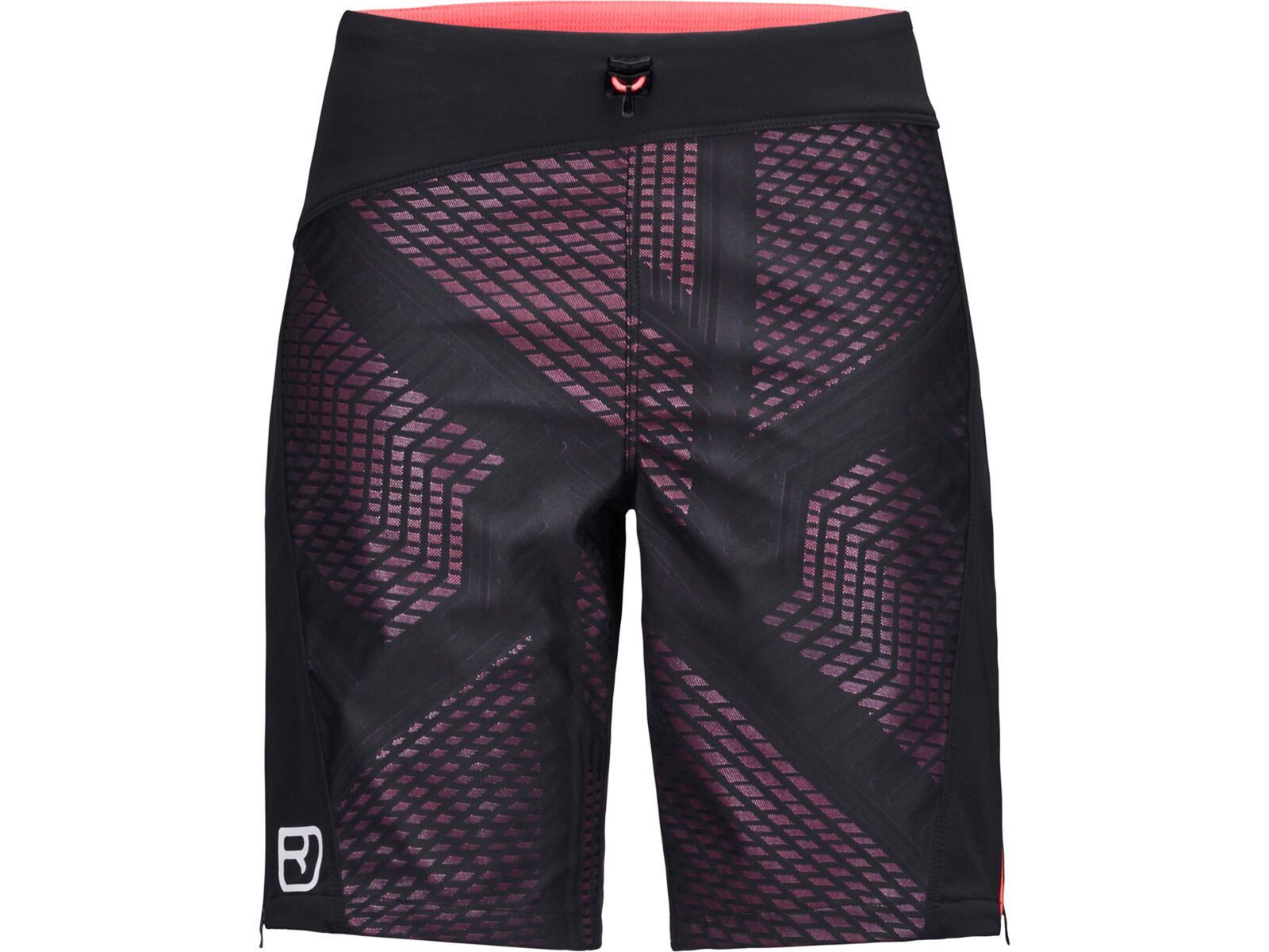 Ortovox Merino Naturtec Light Col Becchei WB Shorts W, black raven | Bild 1