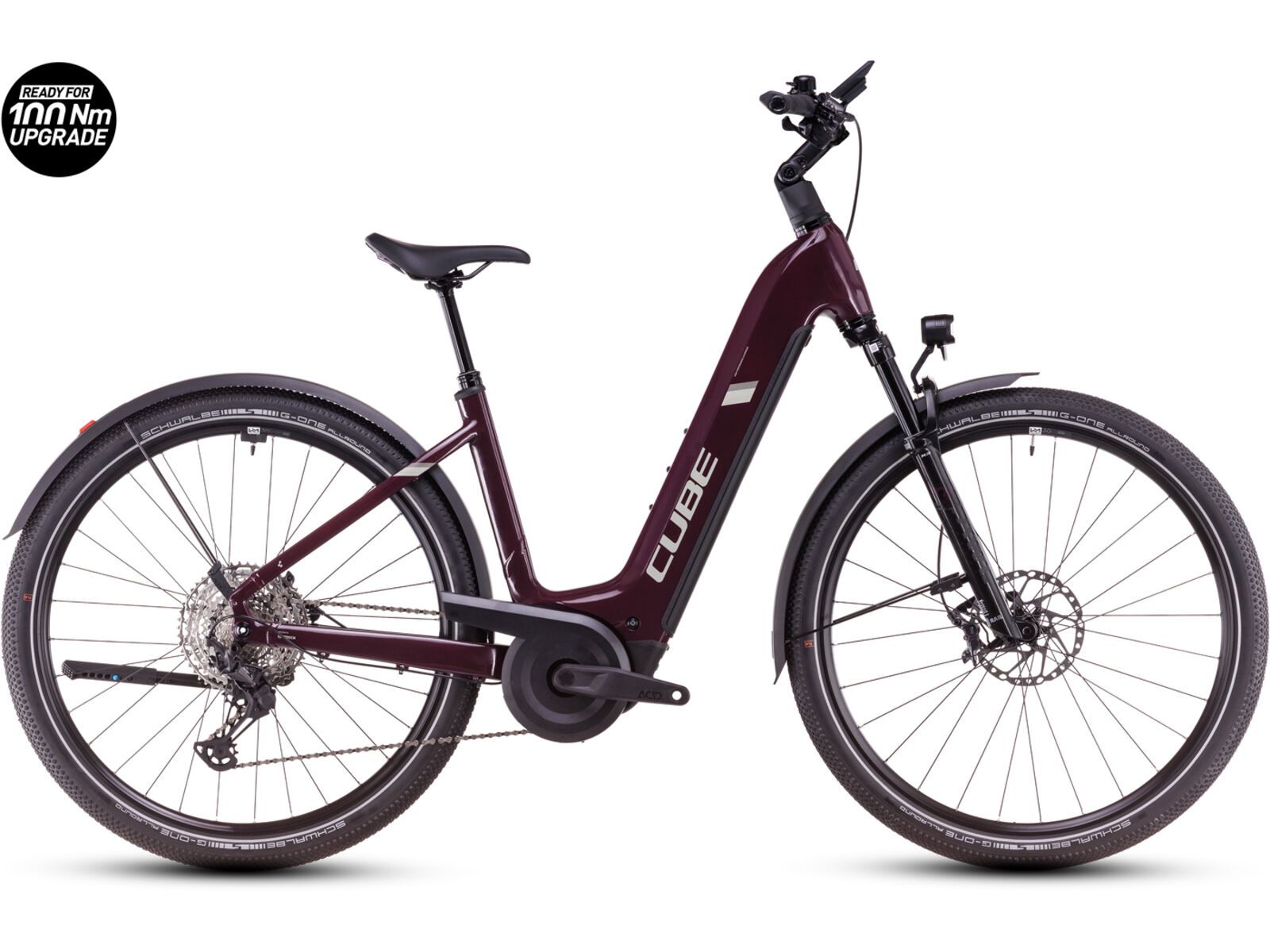 Cube Nuride Hybrid SLX 800 Allroad Easy Entry, amarone´n´lunar | Bild 1