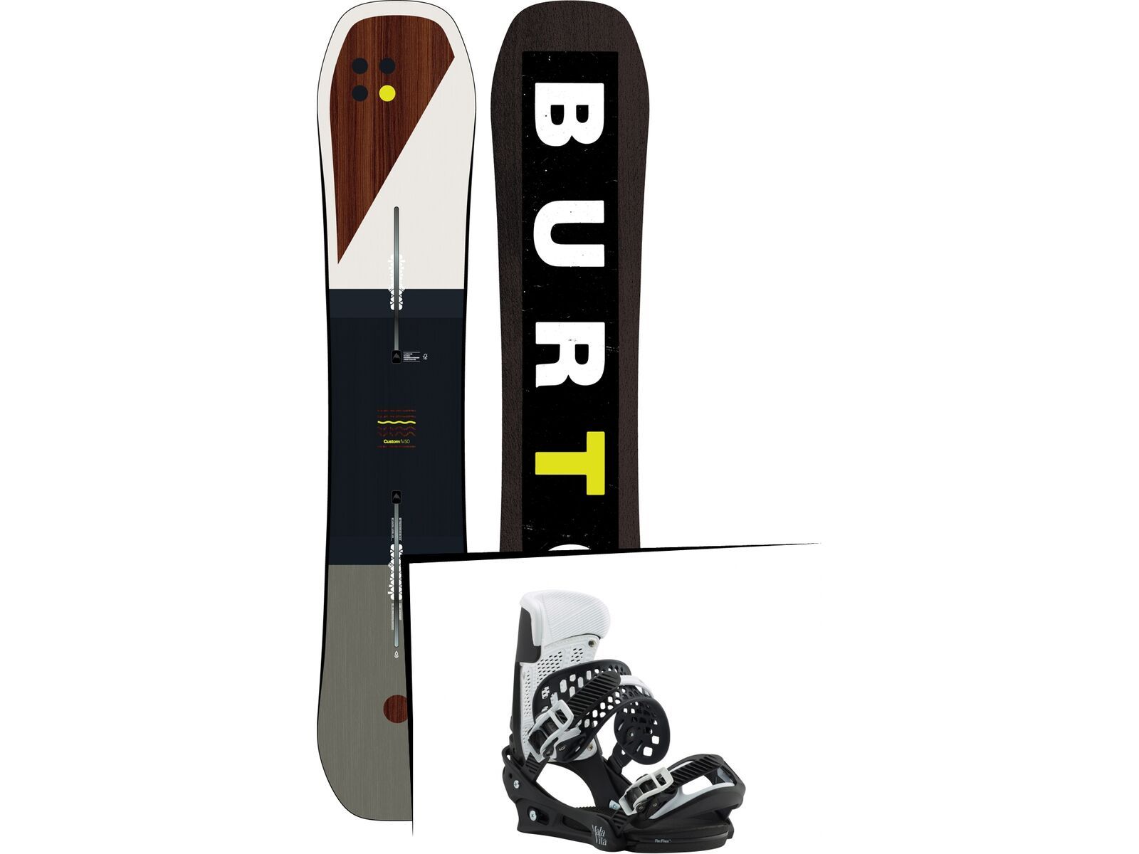 Set: Burton Custom Flying V 2019 +  Malavita (1931028S) | Bild 1