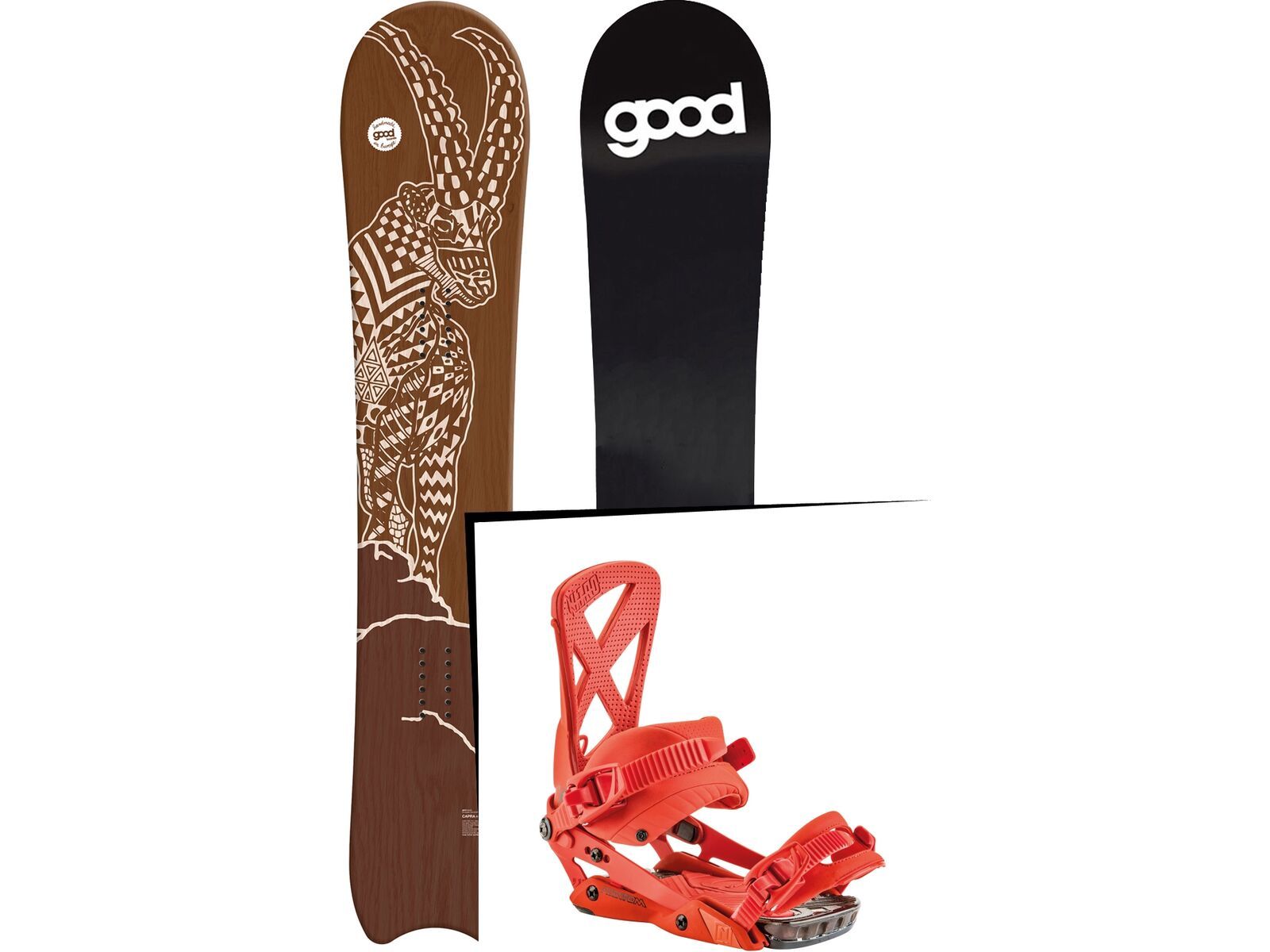 Set: goodboards Capra 2017 + Nitro Phantom (1691284S) | Bild 1