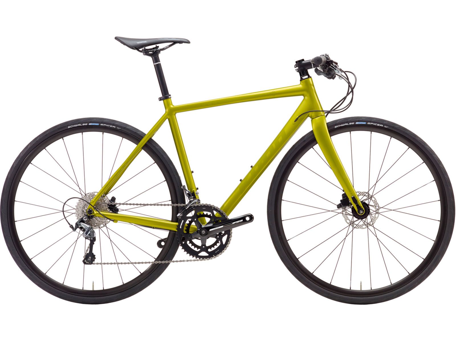 *** 2. Wahl *** Kona PhD 2017, mustard/yellow - Fitnessbike | Größe 49 cm | Bild 1