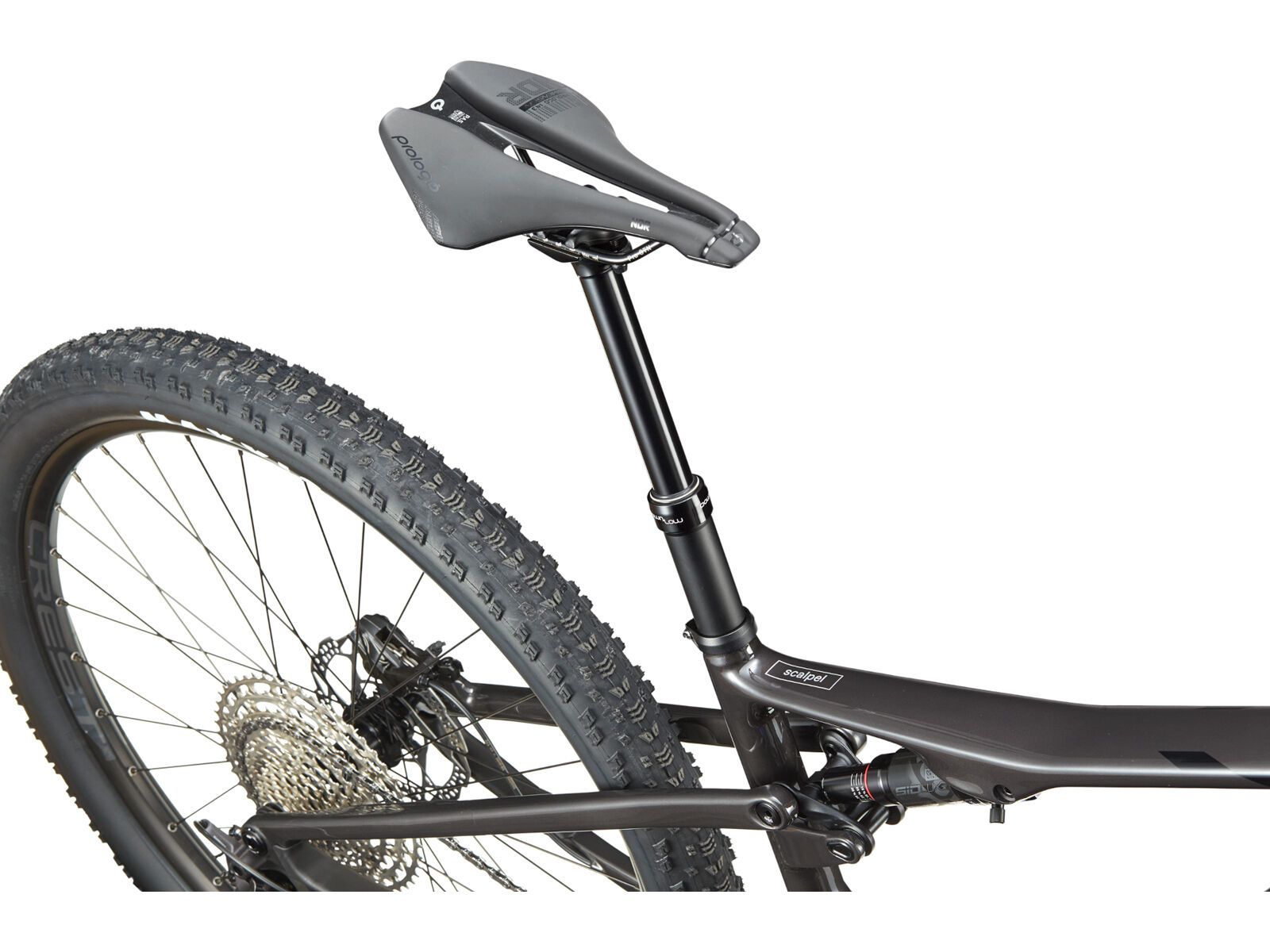 Cannondale Scalpel 4, jet black, raw carbon/mercury | Bild 6