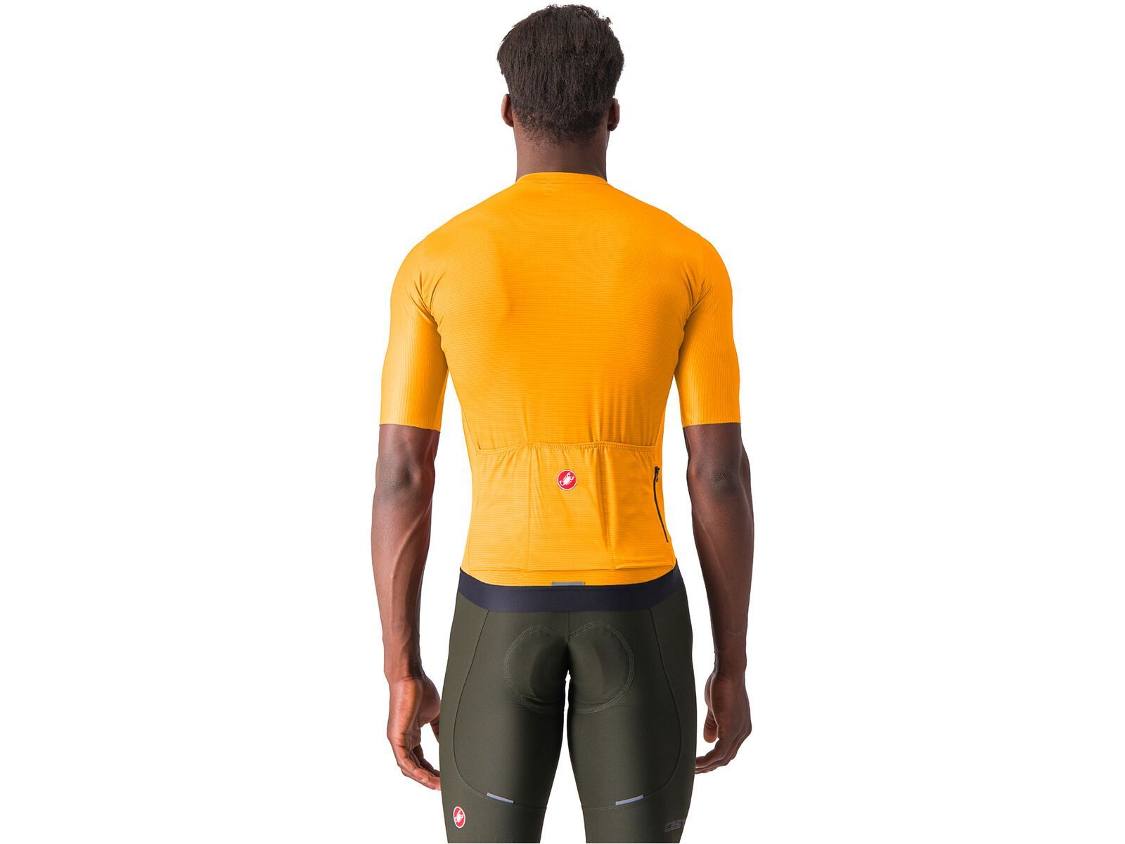 Castelli Espresso Jersey, vivid orange/dark gray | Bild 2