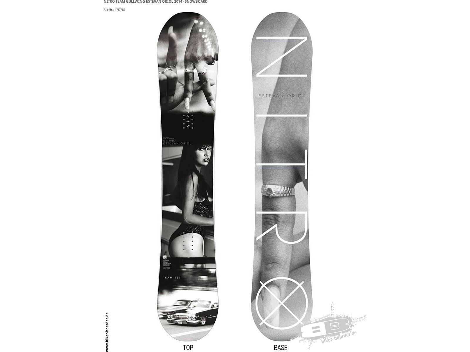 Set: Nitro Team Gullwing Estevan Oriol  + Burton Freestyle (493912S) | Bild 2