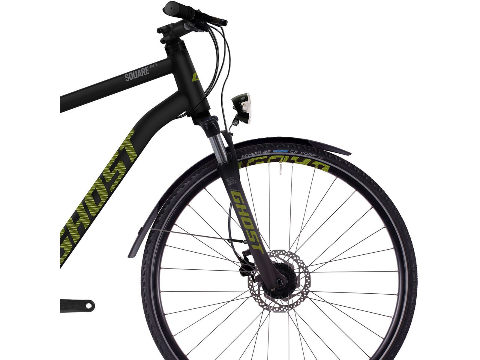 Ghost Square Cross X 4, black/limegreen | Bild 5