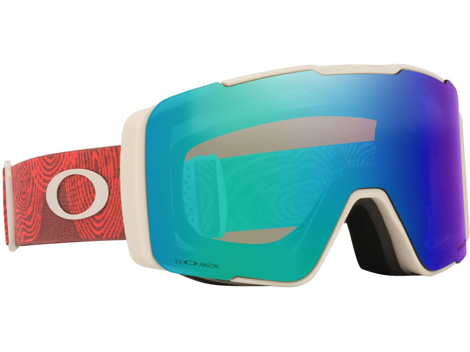 Oakley Line Miner Pro M, Prizm Snow Argon Iridium & Torch / hibiscus trails | Bild 13
