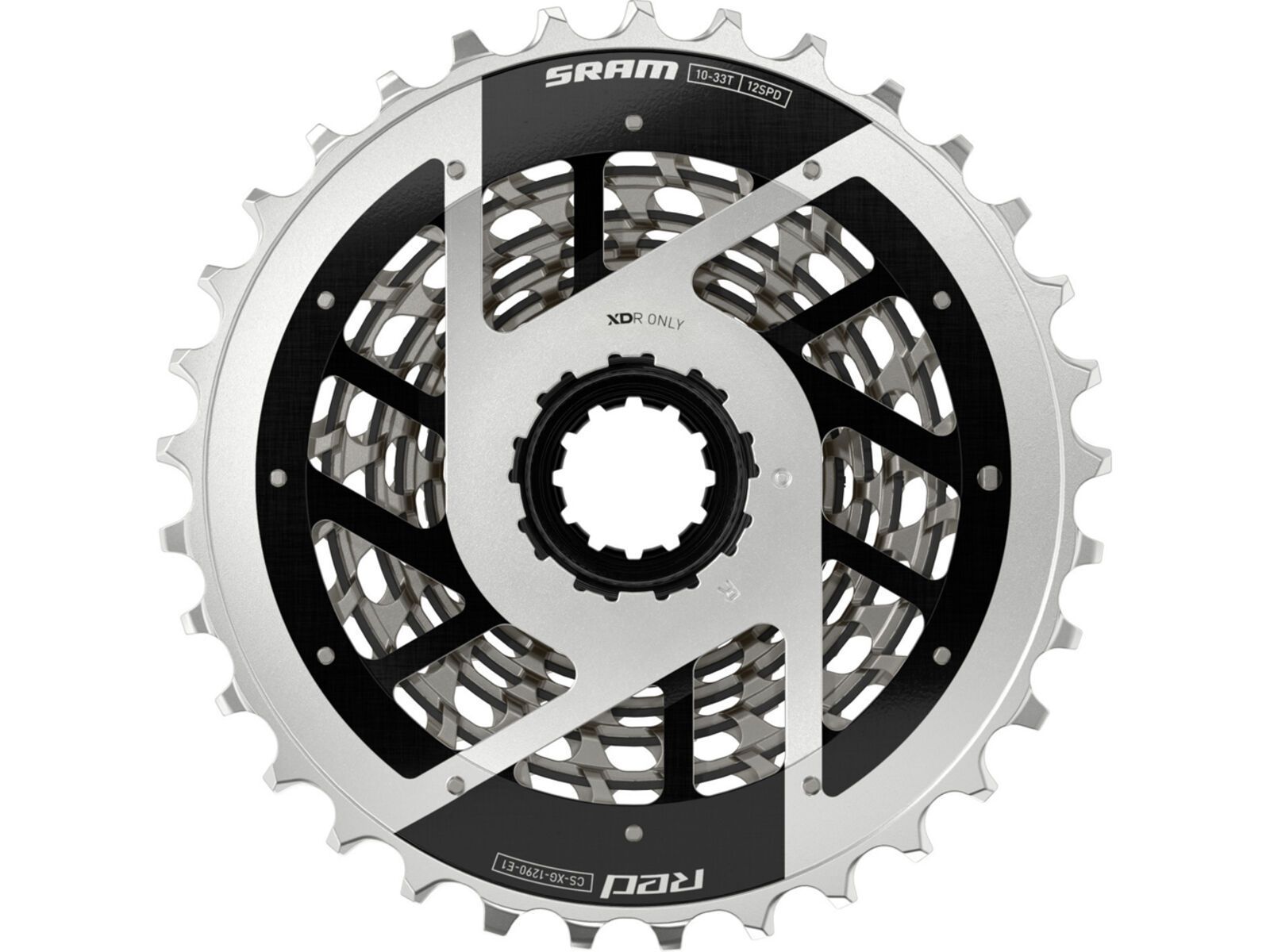 SRAM Red XG-1290 E1 Kassette - 12-fach, silber | Bild 8