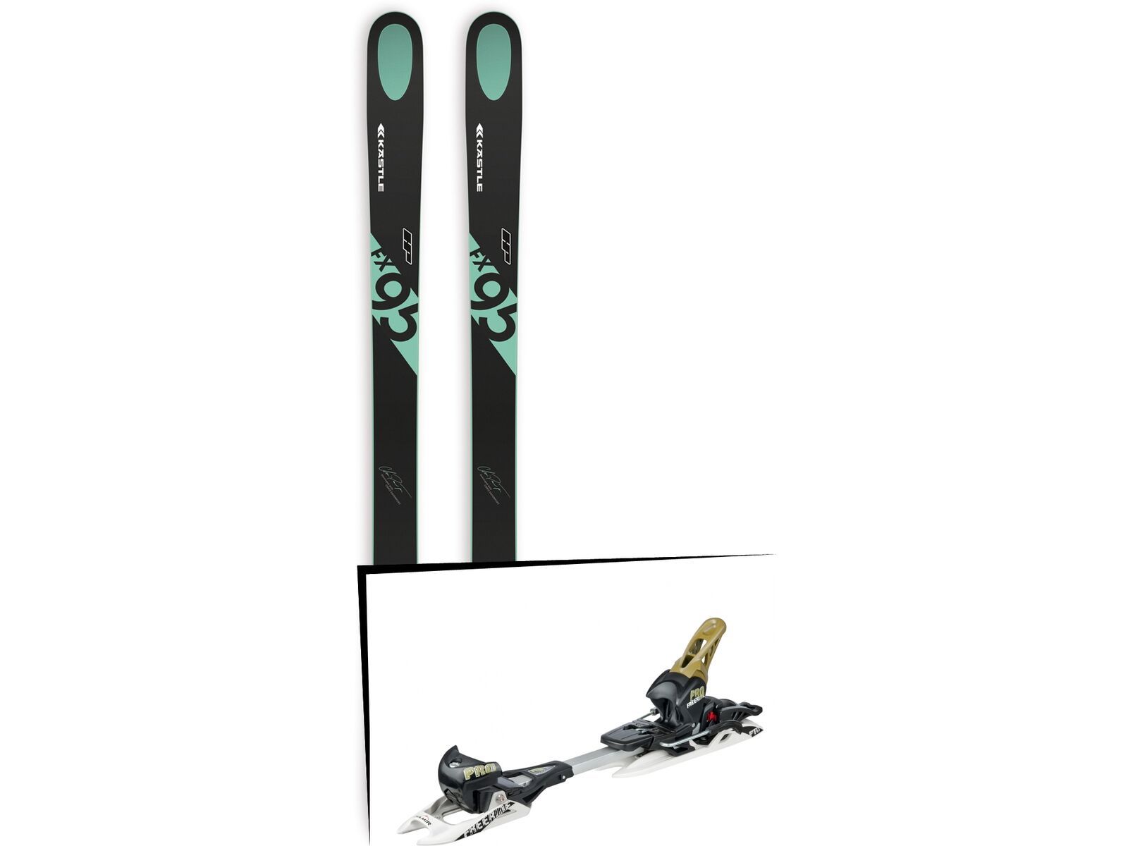 Set: Kästle FX95 HP 2019 + Fritschi Diamir Freeride Pro schwarz-olive | Bild 1