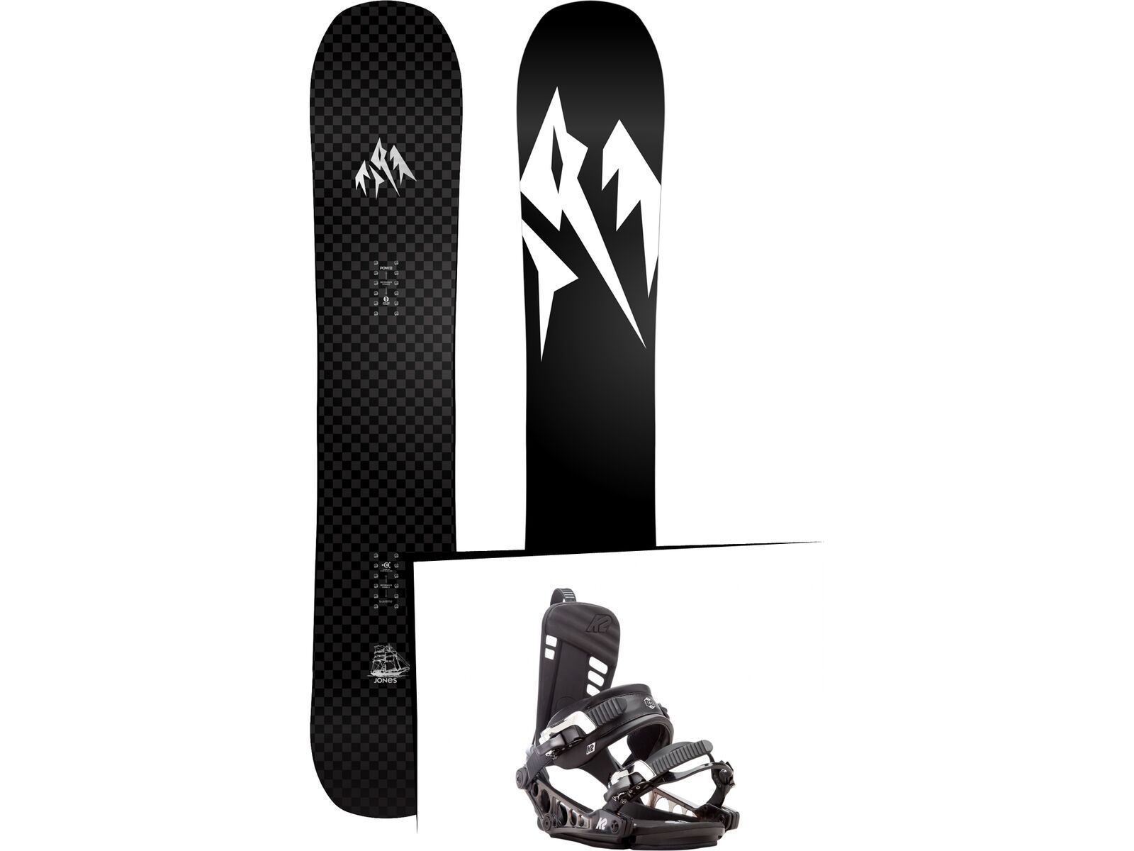 Set: Jones Carbon Flagship 2017 + K2 Cinch CTX (1728771S) | Bild 1