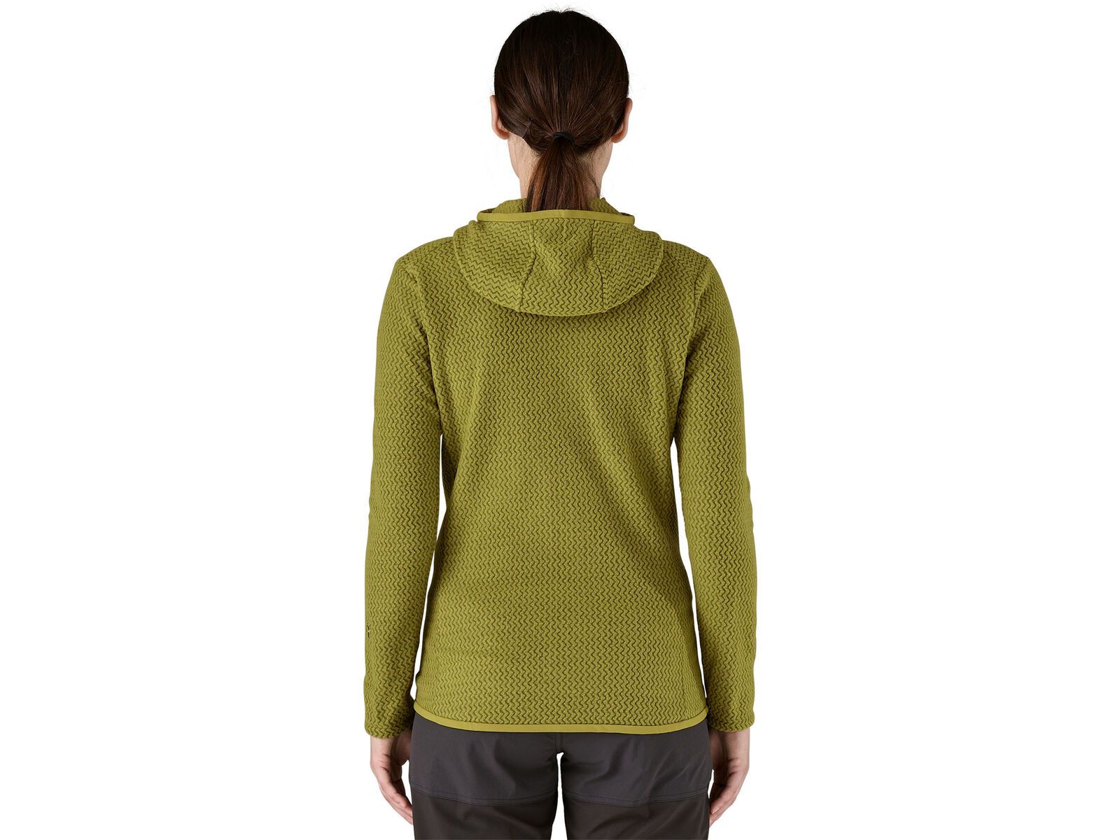 Patagonia Women's R1 Air Full-Zip Hoody, graze green | Bild 3