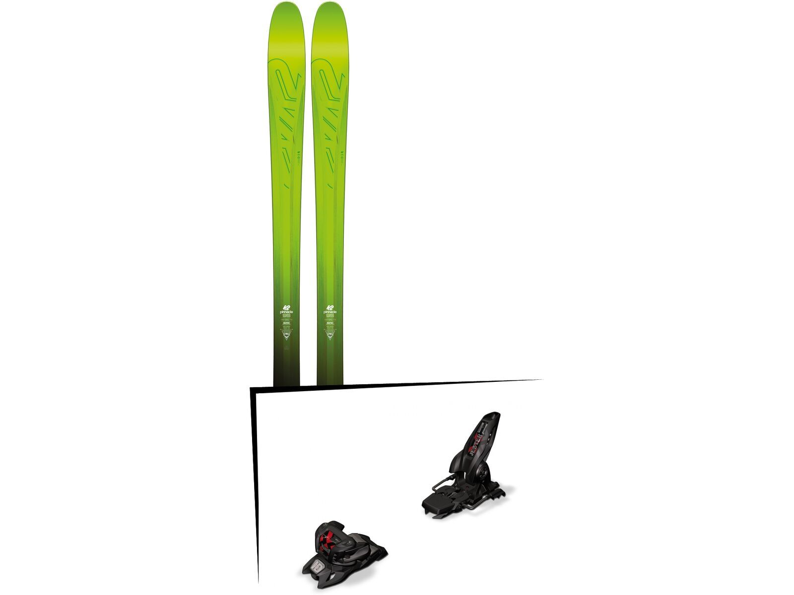 Set: K2 SKI Pinnacle 95 2017 + Marker Jester 16 ID (1685407) | Bild 1