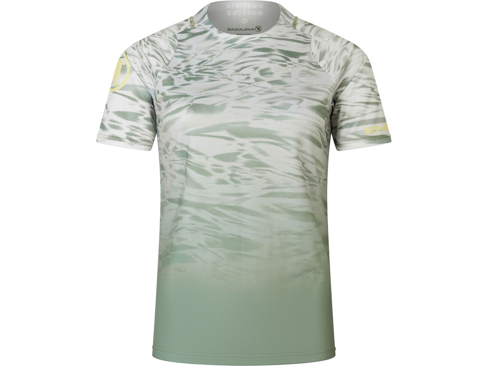 Endura Damen LTD Marble Printed T-Shirt (Kurzarm), machair green | Bild 1
