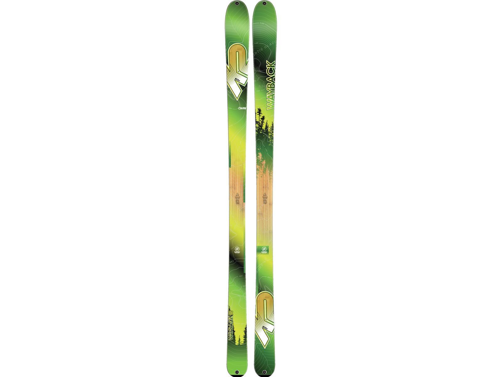 Set: K2 SKI Wayback 88 ECOre 2017 + Marker Alpinist 12 Long Travel (2319302) | Bild 2