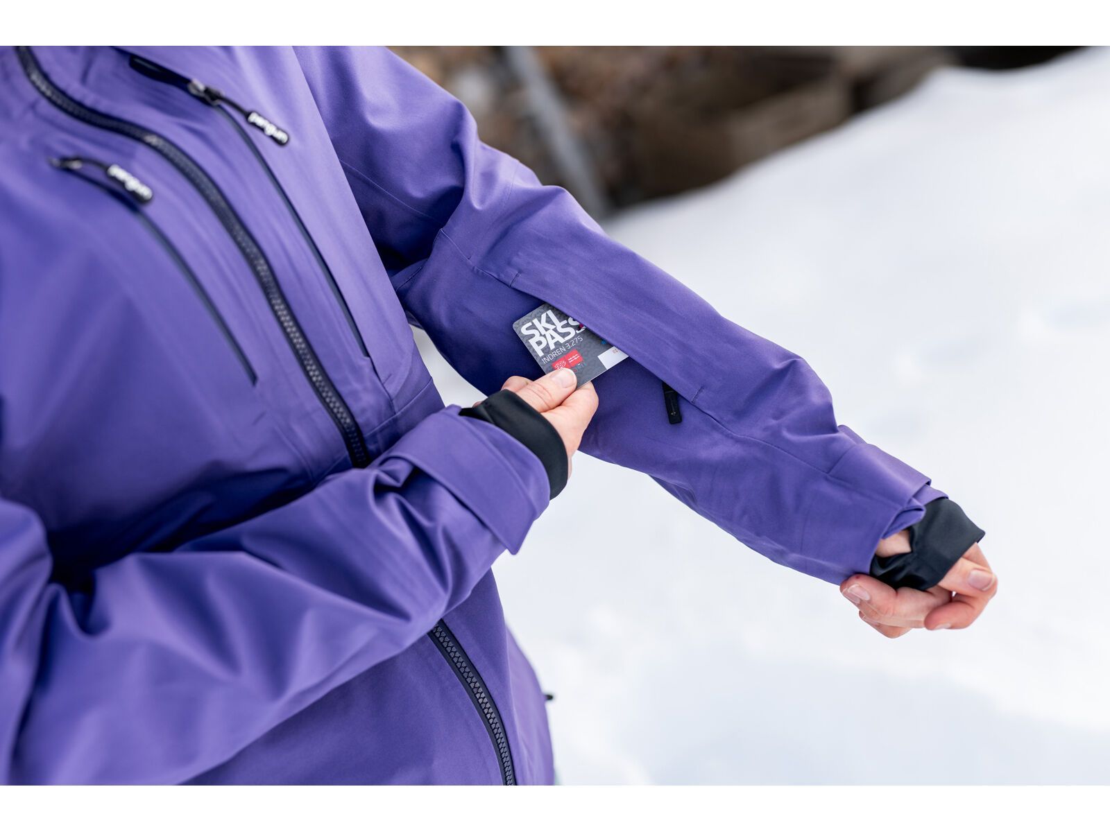 Penguin Frauen 3 Lagen Dermizax Shell Jacke, purple | Bild 7