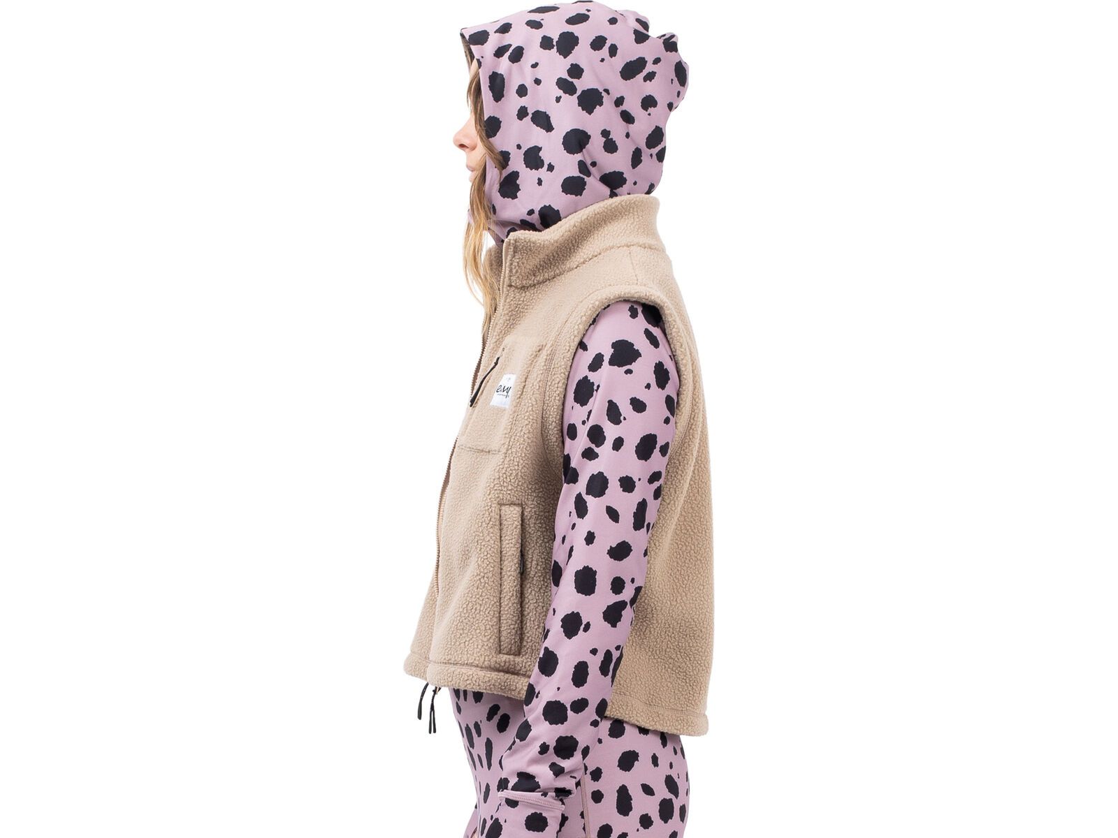 Eivy Boxy Sherpa Vest, sand | Bild 2