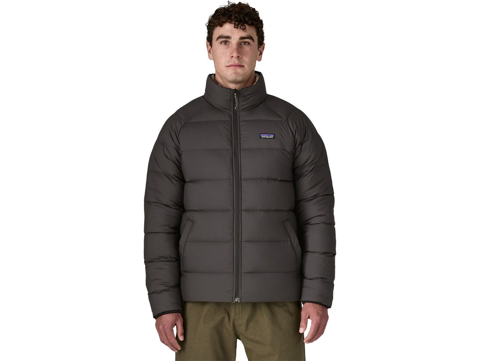 Patagonia Men's Reversible Silent Down Jacket, black | Bild 4
