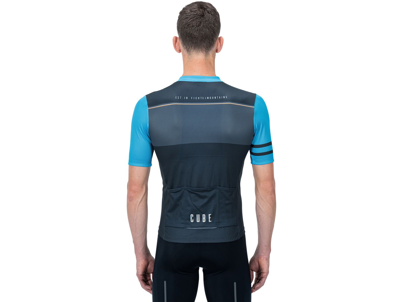 Cube Blackline Trikot Cross, grey´n´blue | Bild 3