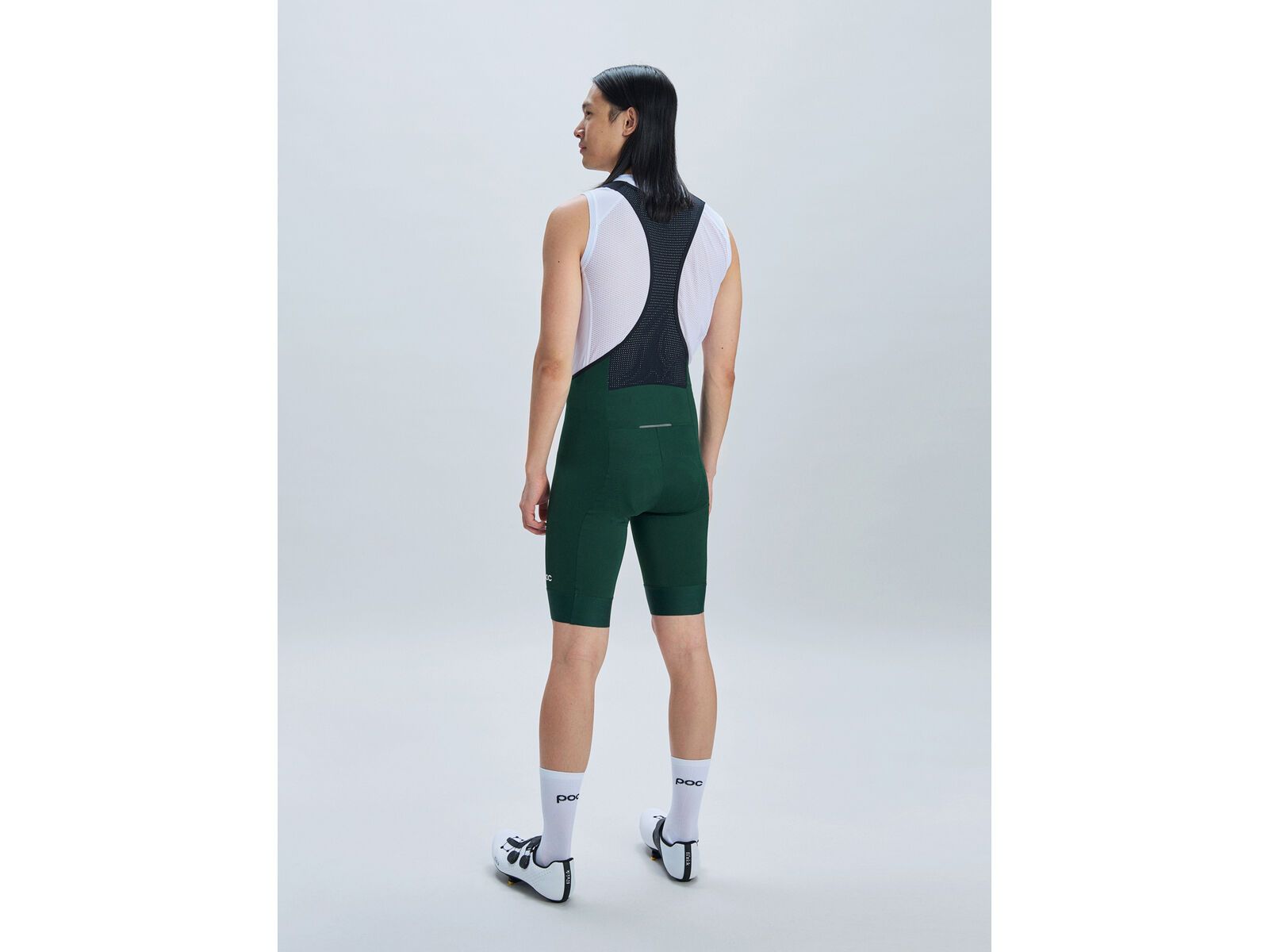 POC M's Cadence Bib Shorts, pargasite green | Bild 5