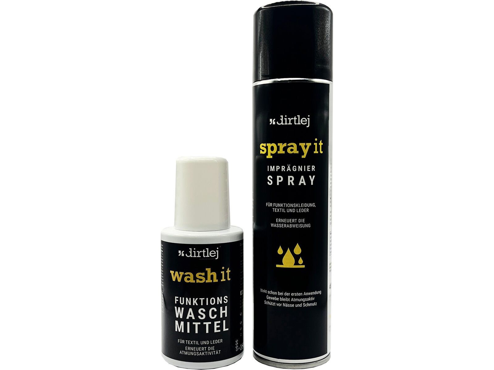 dirtlej Care Package (1x Wash It, 1x Spray It) | Bild 1