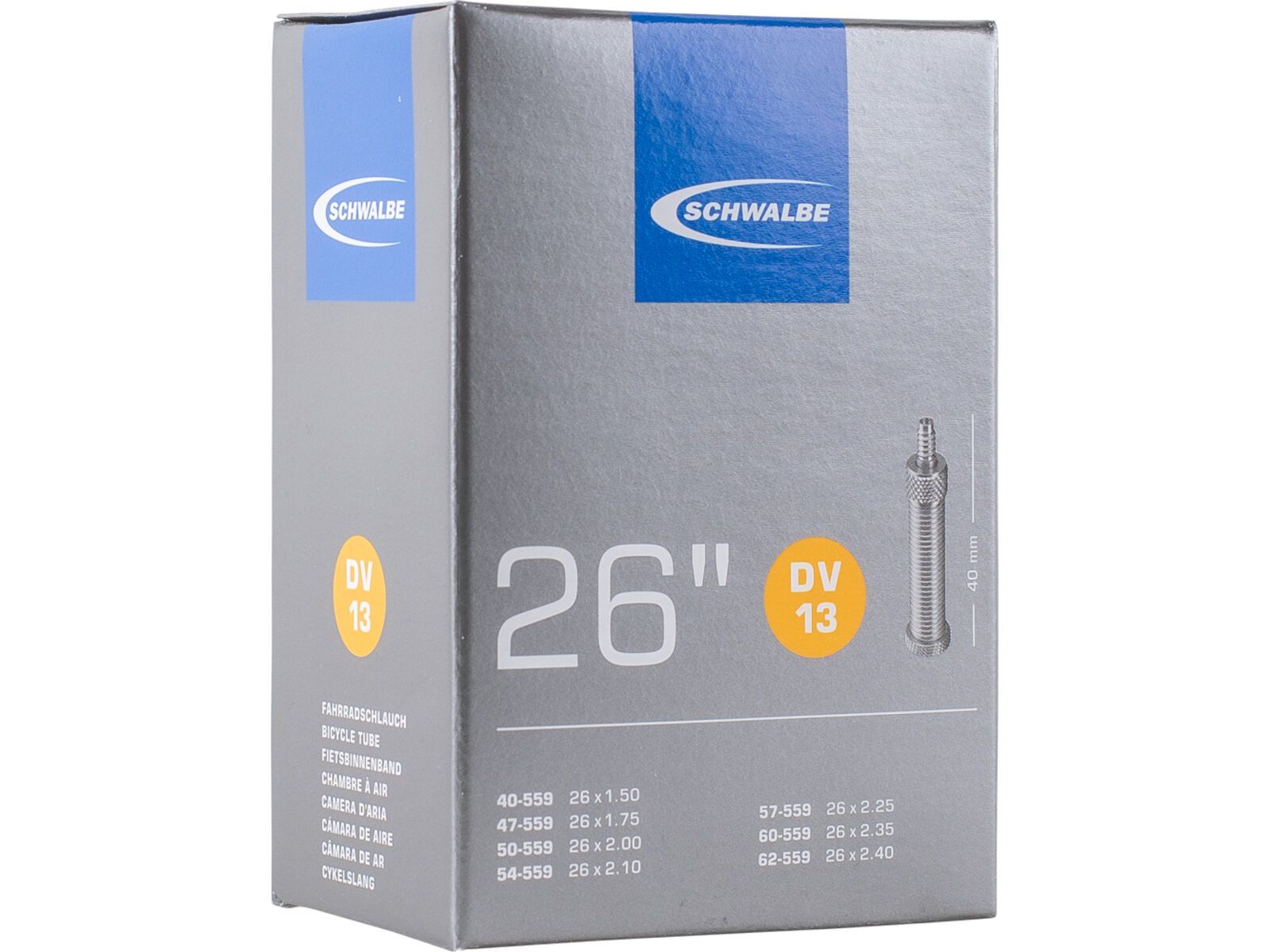 Schwalbe Schlauch DV 13 - 26 x 1.50-2.40 | Bild 1