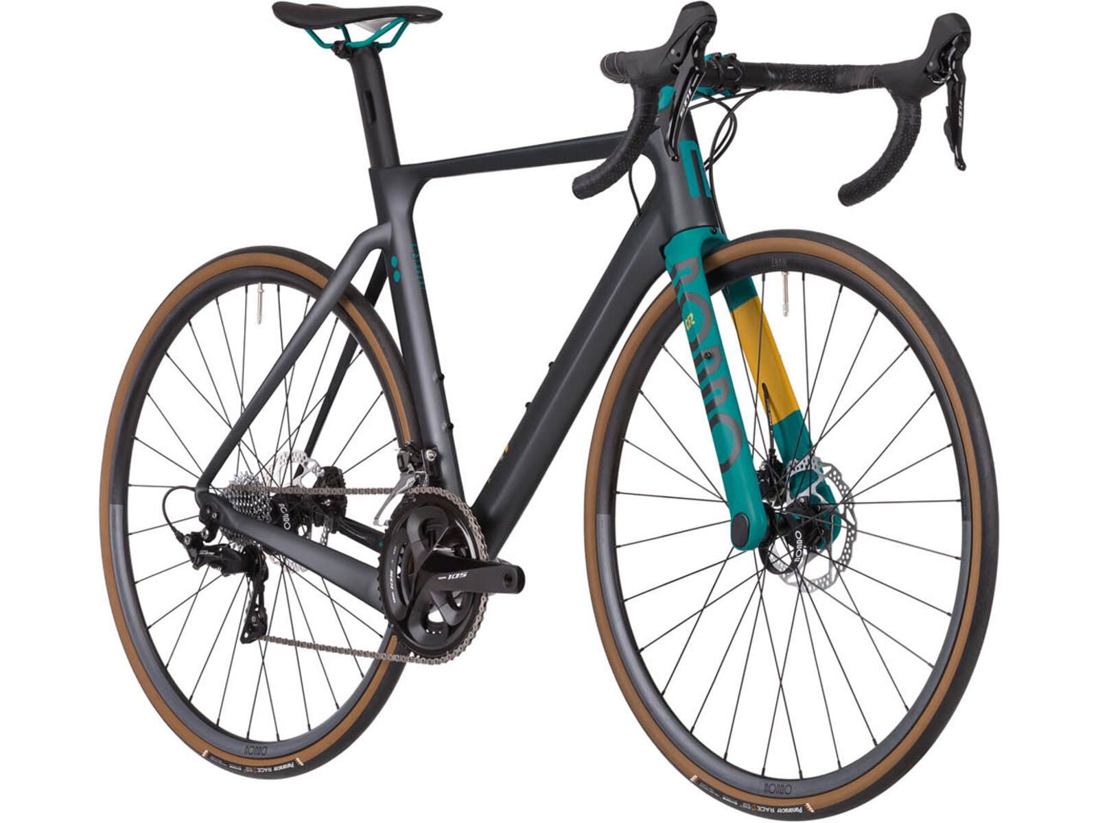 Rondo Hvrt CF2, black/teal | Bild 3