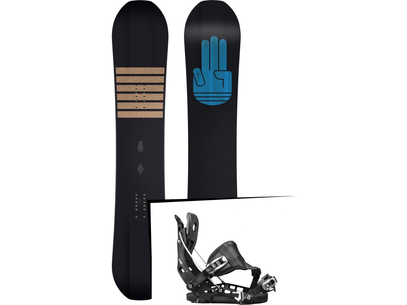 Set: Bataleon Flight E.S. 2017 + Flow NX2 Hybrid (1718336S) | Bild 1