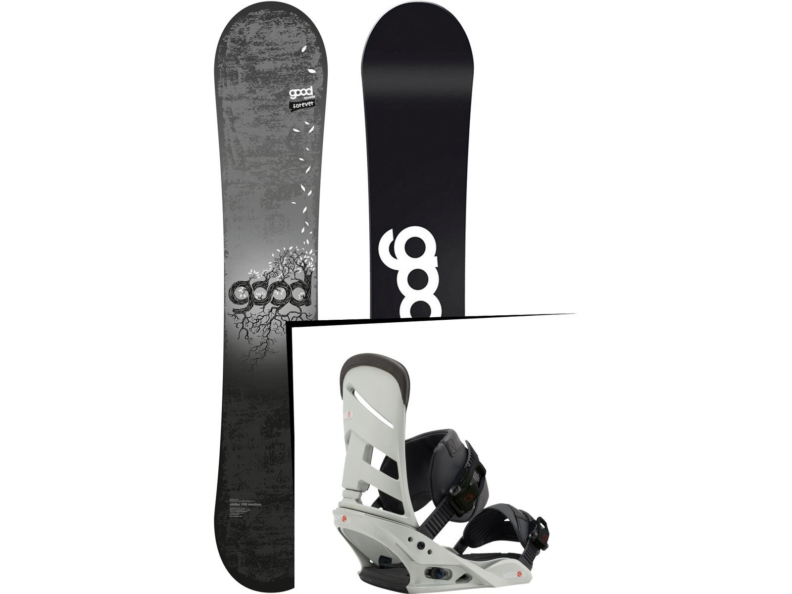 Set: goodboards Chiller Men 2017 + Burton Mission (1712876S) | Bild 1