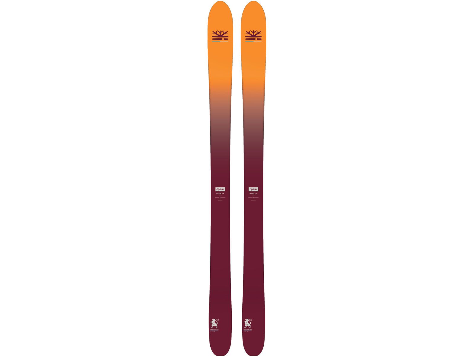 Set: DPS Skis Wailer F99 Foundation 2018 + Salomon Warden 11 silver/white | Bild 2