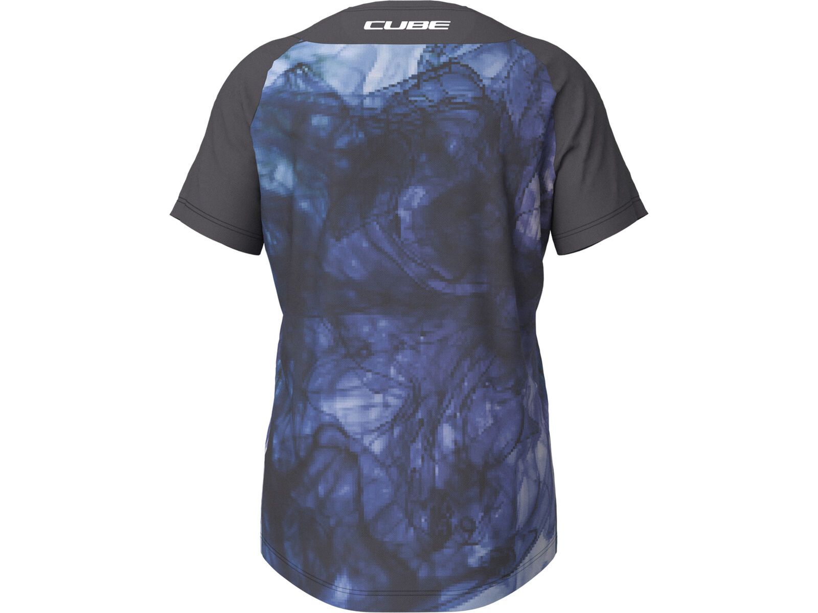 Cube MTB Trikot Artline kurzarm, blue´n´black | Bild 2