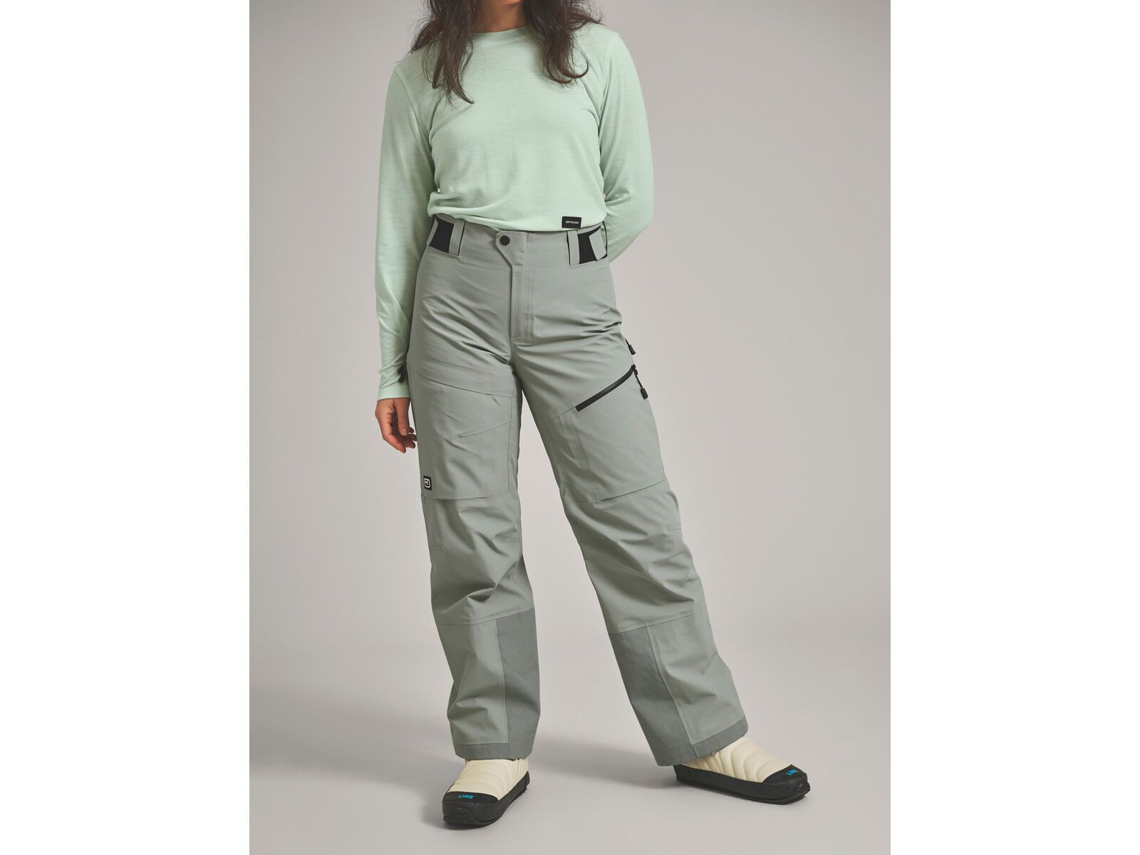 Ortovox Ravine Free 3L Pants W, dark arctic grey | Bild 3