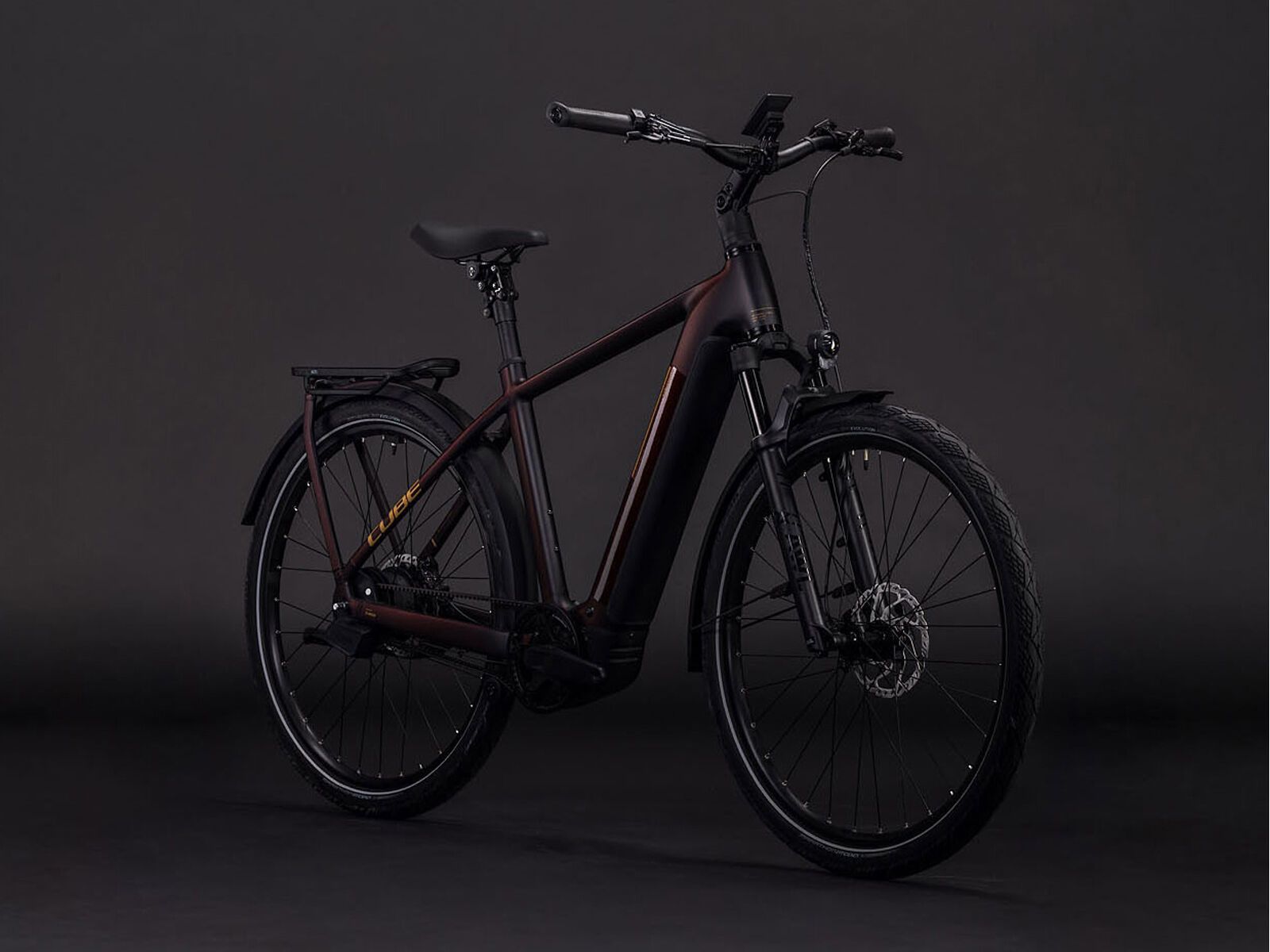 Cube Kathmandu Hybrid Comfort SLX 800, solareclipse´n´gold | Bild 2